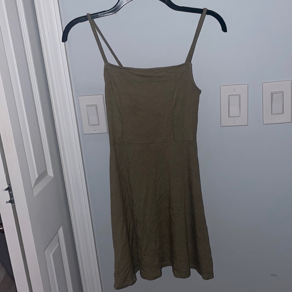 Olive dress dress